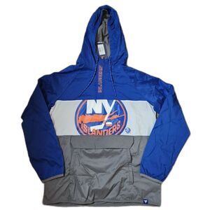 Fanatics NY Islanders Anorak Pullover Jacket Men’s Medium NWT